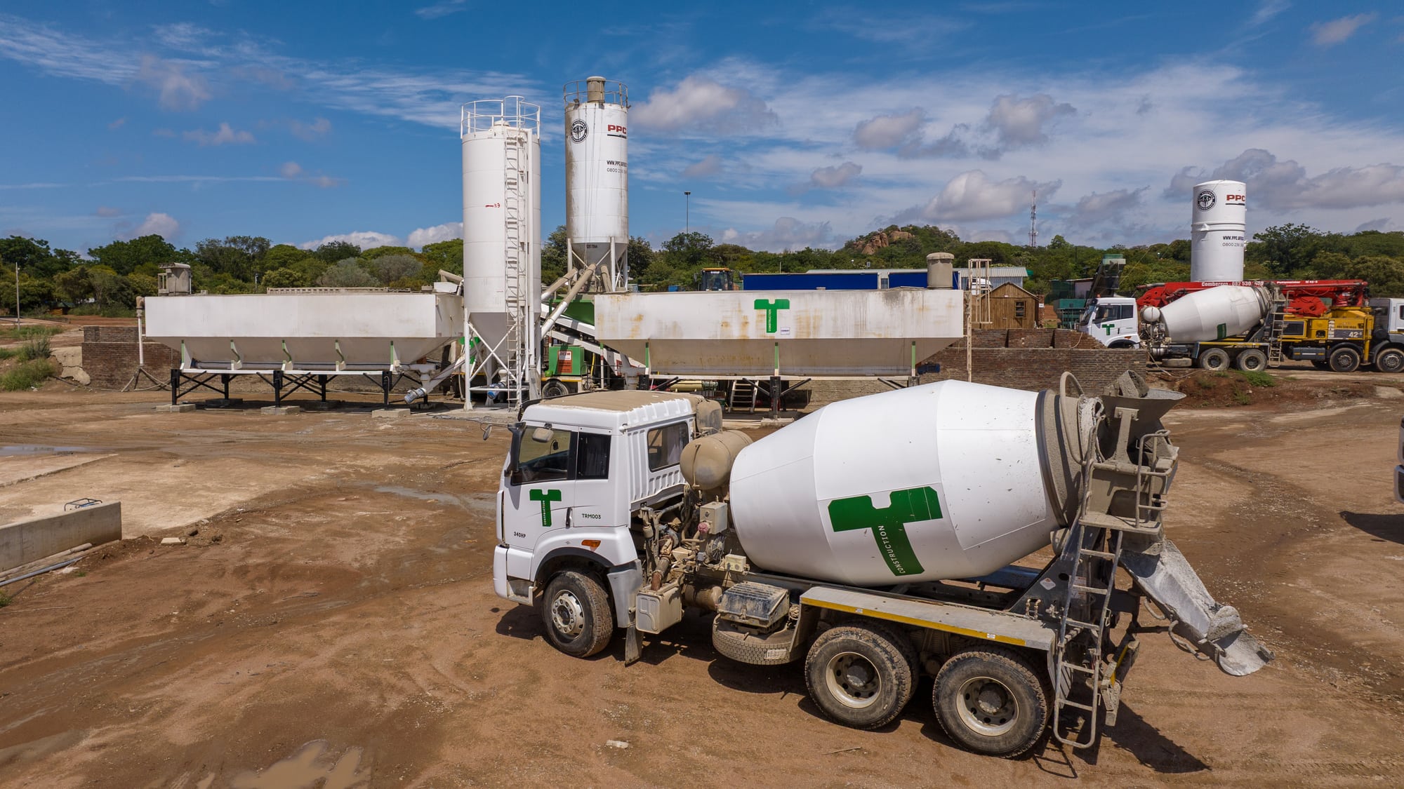 Turnkey infrastructure delivery on a construction site