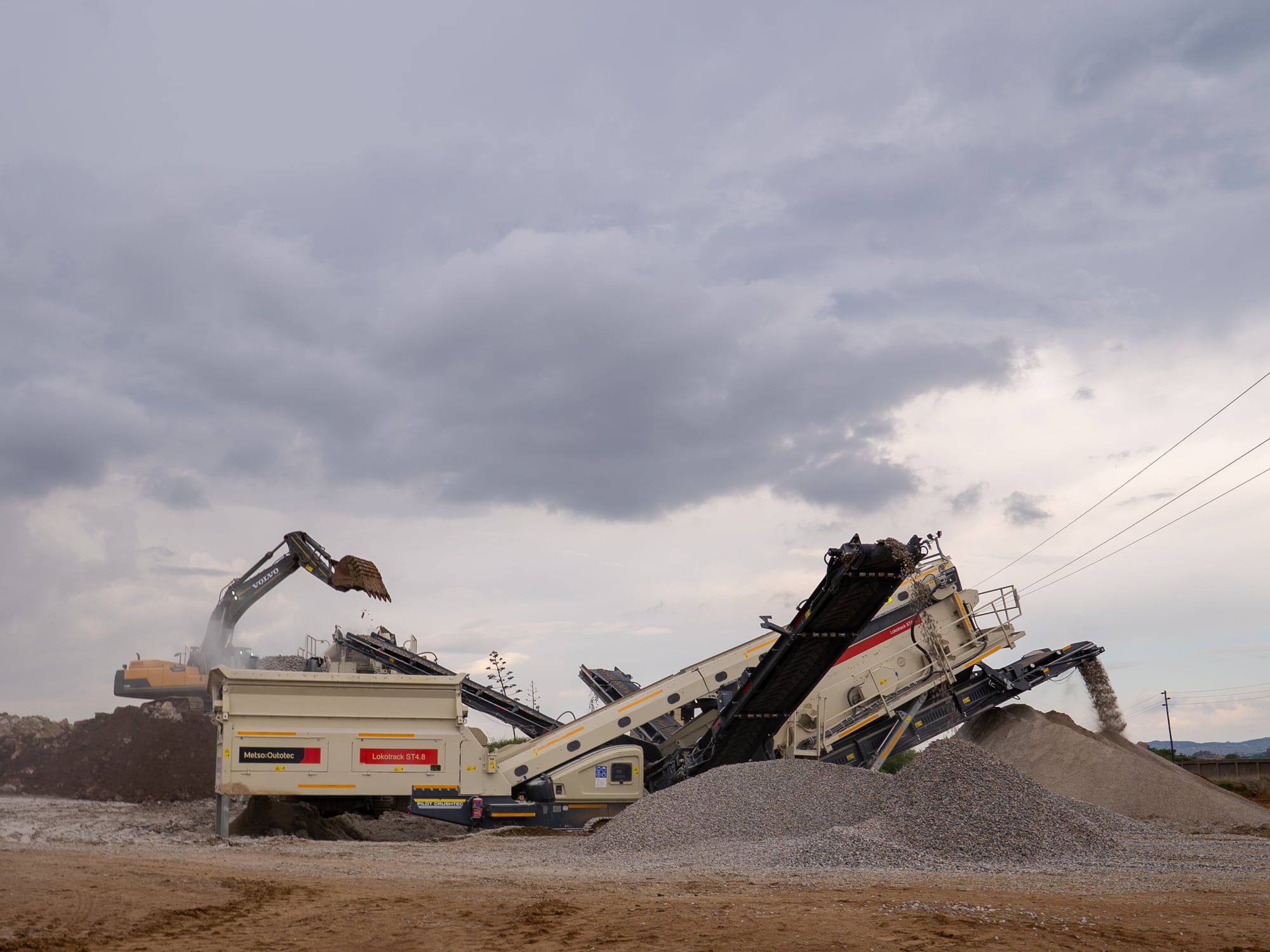 Earthmoving and site preparation works