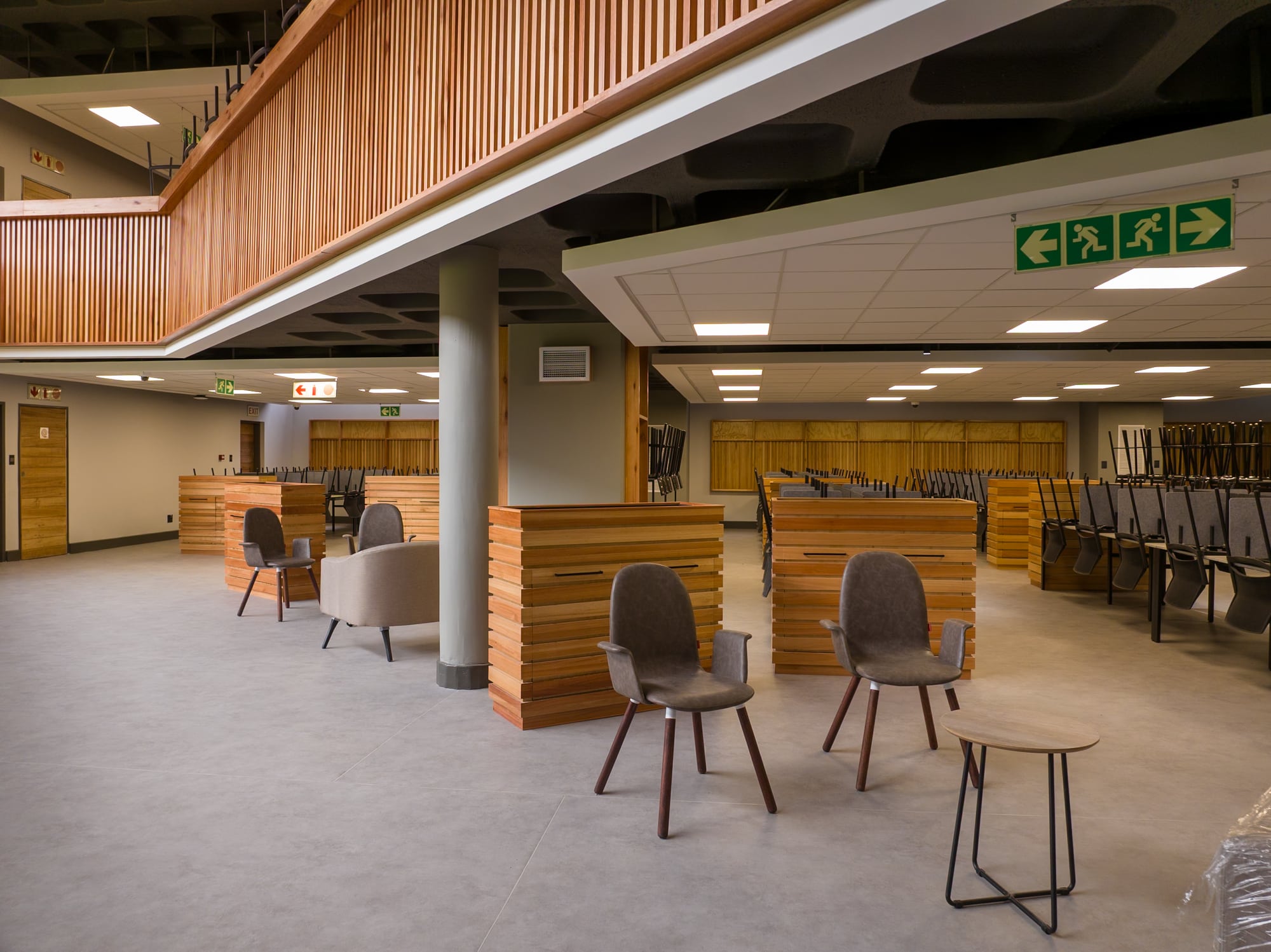 Dedicated study areas within the redeveloped library